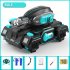 Gesture Sensing Water bomb Rc Car Children Remote Control Tank Toy Off road Four wheel Drive Remote Control Car Blue 2 batteries Single RC
