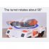 Gesture Sensing Water bomb Rc Car Children Remote Control Tank Toy Off road Four wheel Drive Remote Control Car Orange 2 batteries Dual RC
