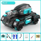 Gesture Sensing Water bomb Rc Car Children Remote Control Tank Toy Off road Four wheel Drive Remote Control Car Blue 2 batteries Dual RC