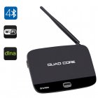 Get smart entertainment for your TV with the F7 Android TV Box  supporting DLNA  Miracast  Airplay and KODI 