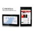 Get the most from your handheld media and navigation experience with CyberNav 2 in 1 GPS navigator and Android tablet  