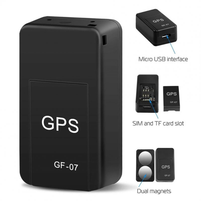 Gf-07 Mini Gps Locator Real Time Tracking Anti-lost Anti-theft Gps Tracker