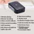 Gf21 Real time Locator Mini GPS Wifi Alarm Driving Recorder Vehicle Personal Alarm SOS Anti lost Device Black
