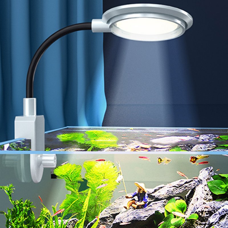 5w Fish Tank Clip Light Energy Saving Power Saving Waterproof Flexible Cob Lamps For Fish Tank Lighting 