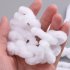 Giant Spider Web Set Reusable Fake Spider Stretchy Cobwebs With Ground Stakes For Outdoor Halloween Decorations white