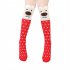 Girl Fashion Cute Bristling Ear Cartoon Animal Over Knee High Socks