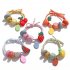 Girl Hair Rope Colorful Fruit Cute Elastic Rubber Band Ponytail Headwear Headdress Strawberry