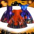 Girl Kids Full Dress Princess Style Stage Costume for Halloween Christmas Formal Dress  WS007 purple 110cm