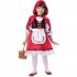 Girl Oktoberfest Lace Panel Dress Halloween Little Red Riding Hood Cosplay Costume red S