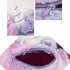 Girl Plush Satchel  Single Horned  Horse Waist Bag Portable Messenger Bag rose color