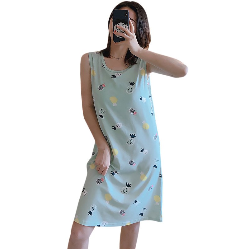 pineapple print sundress