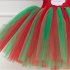 Girls Dress Christmas Cartoon Skirt   Gloves for 4 9 Years Old Kids 5022