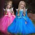 Girls Halloween Christmas Princess Dress Cosplay Dress Performance Clothes Set Pink 110cm