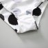 Girls One piece Swimsuit Summer Fashion Polka Dot Printing Rashguard Bathing Suit For 3 8 Years Old Kids White 6 7years L
