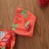 Girls One piece Swimsuit Cute Strawberry Printing Short Sleeves Quick drying Swimwear For 1 6 Years Old Kids 205025 4 5y 5T