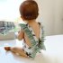 Girls One piece Swimsuit Cute Hawaiian Printing Sleeveless Quick drying Swimwear For 2 7 Years Old Kids White 5 6 years L