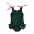 Girls One piece Swimsuit Summer Sleeveless Breathable Quick drying Swimwear For 1 6 Years Old Kids 205009 3 4Y 4T