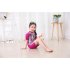 Girls One piece Swimsuit Short Sleeves Cartoon Printing Princess Muslim Swimwear For Surfing Swimming surprise baby 6 7year XL