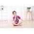 Girls One piece Swimsuit Short Sleeves Cartoon Printing Princess Muslim Swimwear For Surfing Swimming surprise baby 6 7year XL