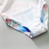 Girls Sleeveless Swimsuit Summer Sweet Floral Printing One piece Beach Bathing Sui For 3 8 Years Old Kids ink flower 3 4years S