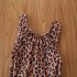 Girls Sleeveless Swimwear Trendy Leopard Printing One piece Mesh Skirt Breathable Swimsuit For 6m 5y Children 215003 4 5Y 6T