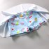 Girls Split Swimsuit Skirt Set With Swimming Cap Sunscreen Long Sleeves Quick drying Swimwear For Swimming white 5 6years XL