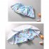 Girls Split Swimsuit Skirt Set With Swimming Cap Sunscreen Long Sleeves Quick drying Swimwear For Swimming white 5 6years XL