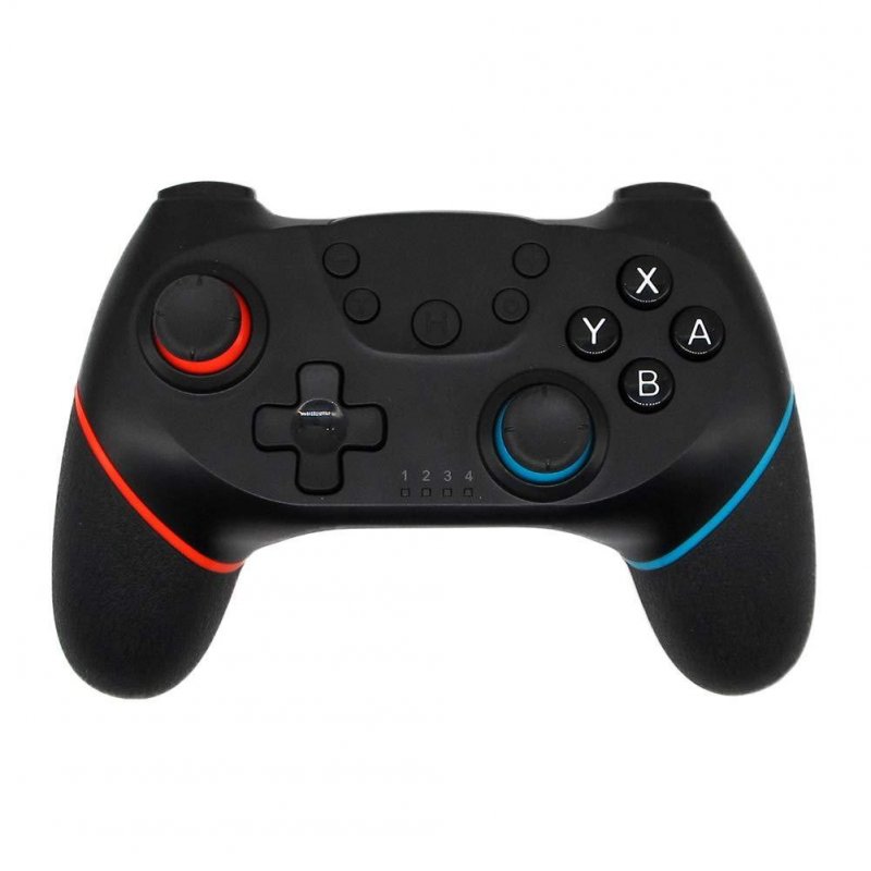 Switch Pro Wireless Bluetooth Game For Peace Game Assistance Gamepad Game Controller Left red right blue