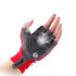 Giyo Cycle Half  finger Gloves Bicycle Race Gloves Of Bicycle Mtb Road Glove black L