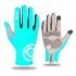 Giyo Cycling Full Finger Gloves Touch Screen Anti slip Bicycle Bicicleta Road Bike Long Glove Fluorescent yellow S