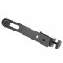 Gj03 Drum Microphone Clip Adjustable Mounting Holder Microphone Clip Portable Universal Shockproof Clamp black
