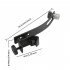 Gj03 Drum Microphone Clip Adjustable Mounting Holder Microphone Clip Portable Universal Shockproof Clamp black