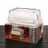 Glass Butter Dish With Lid Fancy Butter Stick Holder Rectangular Cheese Dessert Cake Tray Butter Stick Keeper Tray Vintage Style Butter Container Transparent Bu