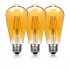 Glass Edison  Bulb Literary Retro Appearance Filament Lamp Warm Lighting E27 110v 4w 2700k Dining Room Coffee Shop Decoration