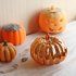 Glass Pumpkin Lamp for Halloween Ghost Party Festival Decorations  Gold 14 22cm