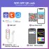 Glide LED Wall Lights Music Wall Lights Strip Lamp Dynamic Multi color Lighting Effects RGB Dimmable LED Sconces Wall Lighting Indoor For Bedroom Kids Room 12V 