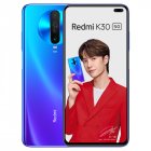 Global ROM Xiaomi Redmi K30 5G Smartphone Snapdragon 765G Octa Core 64MP Quad Camera 120HZ Fluid Display 4500mAh NFC blue 8 256G