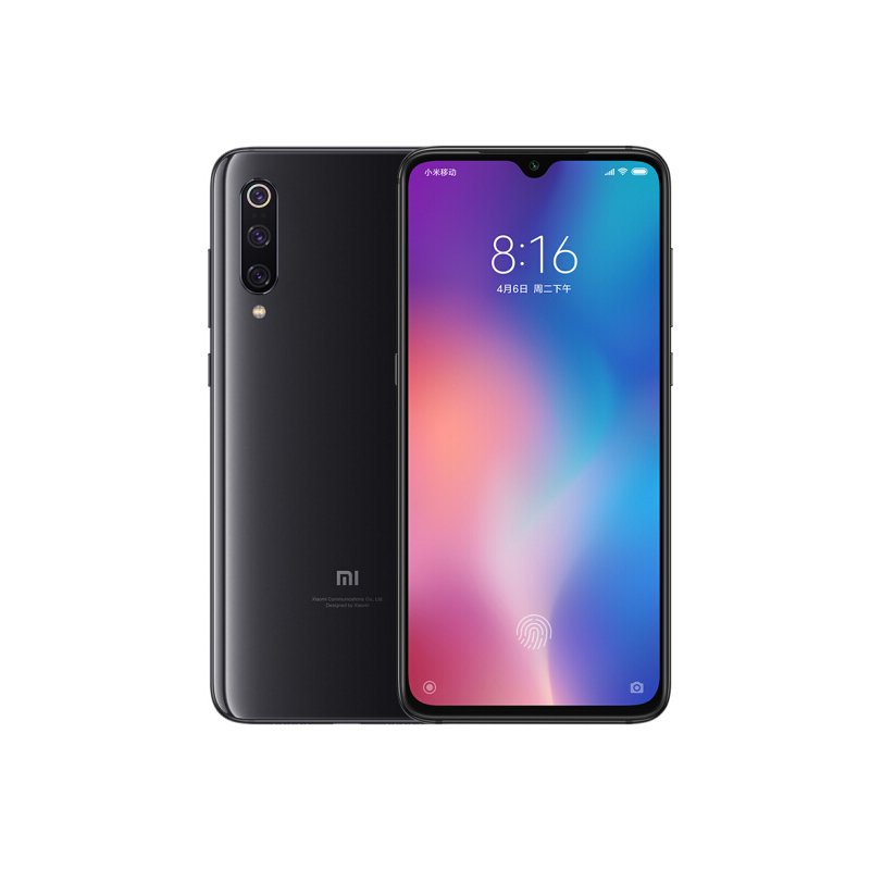 Original Xiaomi Mi 9 Global Version 6GB RAM 128GB ROM Mobile Phone Snapdragon 855 Octa Core 6.39 Inch Full Screen Smartphone Black