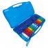 Glockenspiel Xylophone Professional 25 Note Xylophone Colorful Metal Keys Xylophone With Case For Beginners Music Teaching yellow