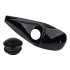 Gloss Black Smooth Dash Fuel Console Gas Box Cap Cover for  Touring 08 18 Bright light   fuel tank cap