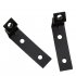 Glove Box Lid Hinge Snapped Repair Fix Kit  Z  Brackets for Audi A4 S4 RS4 B6 B7 8E OE 8E2857131 8E2857035 8E0880802 8E2880324 Black and white