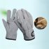 Gloves For Bbq Grill Welding Work Heat Resistant Leather Oven Safety Gloves Khaki