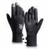 Gloves Outdoor Ski Riding Waterproof Windproof Anti skid Touch Screen Warm Gloves DB53 Black M