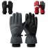 Gloves Windproof Superior Thermal Windproof Gloves With PU Palm Sports Gloves For Outdoor Winter Women Men SK39 gray M