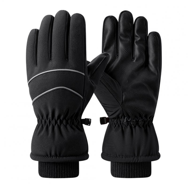 Gloves Windproof Superior Thermal Windproof Gloves With PU Palm Sports Gloves