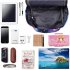 Glow In The Dark Backpack Starry Night School Bag With USB Charging Port Laptop Bag Handbag For Boys Girls    USB   Starry Sky Blue