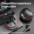 Gm9 Tws Wireless Bluetooth compatible Headset Stereo In ear Accurate Left And Right Channels Gaming Earphones GM9 black