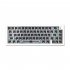 Gmk67 3 mode Diy Mechanical Keyboard Kit Hot swappable Rgb Backlight Keyboard Compatible for IOS Android White