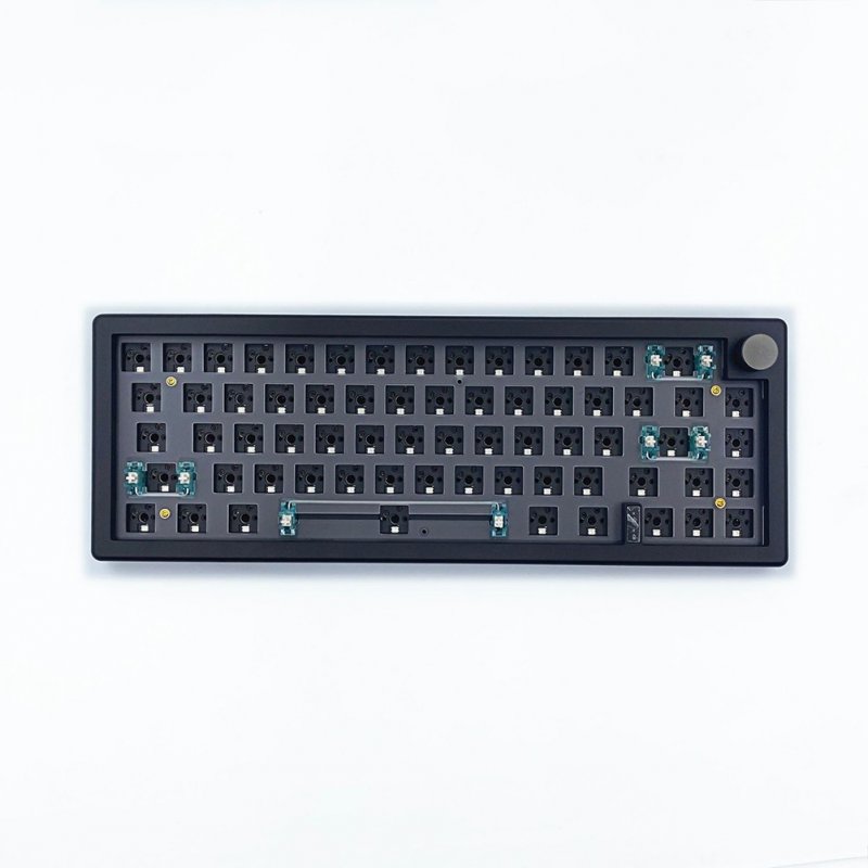 Gmk67 3-mode Diy Mechanical Keyboard Kit Hot-swappable Rgb Backlight Keyboard