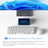 Gmktec Mini PC Nucbox 3 Desktop Computer Win Kb3 J4125 Quad Core Palm Pocket Computer Black 8 128GB US Plug